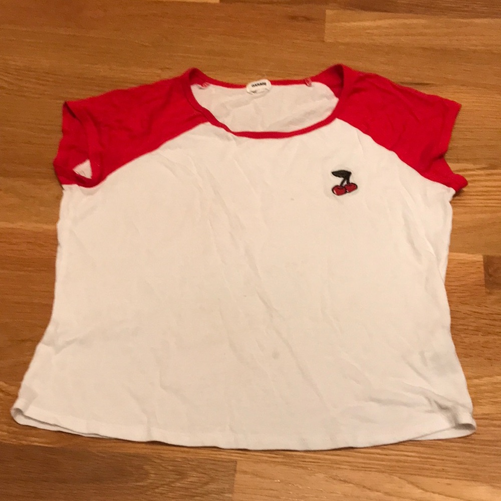 Garage red cherry t-shirt